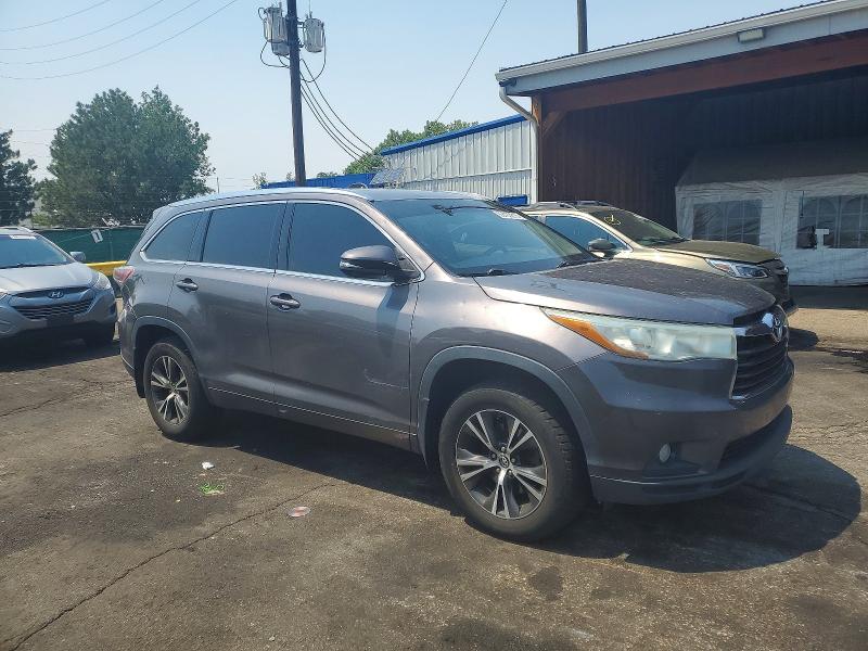 2016 Toyota Highlander მანქანა იყიდება აუქციონზე, vin: 5TDJKRFH0GS239717, აუქციონის ნომერი: 59705216