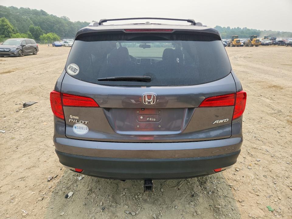 61286786 :رقم المزاد ، 5FNYF6H70GB126375 vin ، 2016 Honda Pilot مزاد بيع