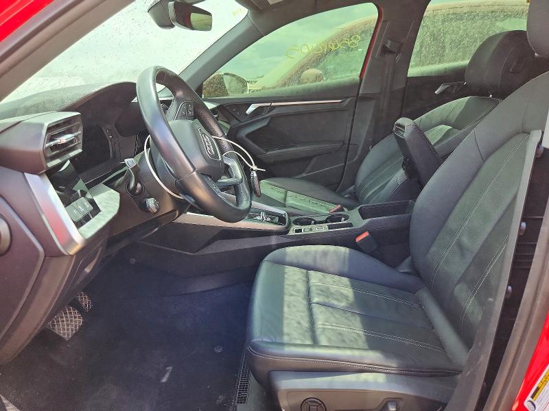 2022 Audi A3 მანქანა იყიდება აუქციონზე, vin: WAUHUDGY8NA012566, აუქციონის ნომერი: 85612105