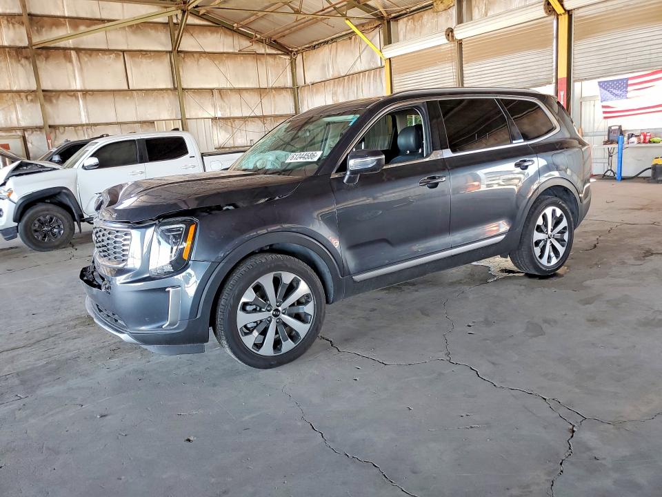 61244586 :رقم المزاد ، 5XYP64HC2MG101737 vin ، 2021 Kia Telluride مزاد بيع