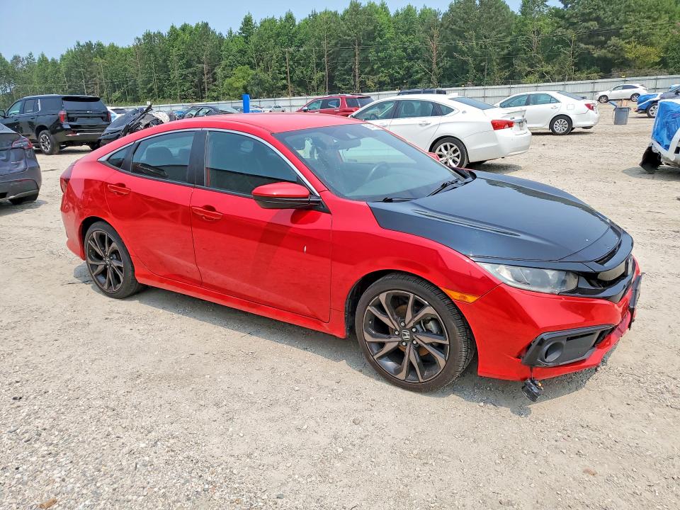 2020 Honda Civic მანქანა იყიდება აუქციონზე, vin: 2HGFC2F86LH567017, აუქციონის ნომერი: 60841556
