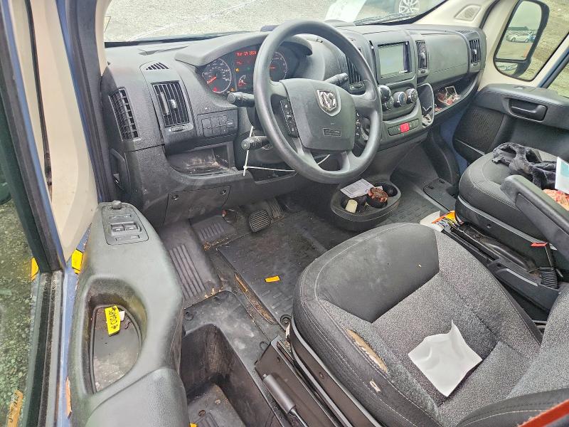 61765226 :رقم المزاد ، 3C6MRVJGXME535079 vin ، 2021 Ram Promaster 3500 مزاد بيع