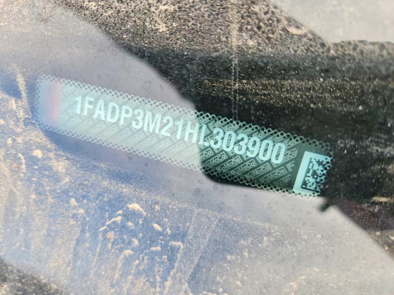 Aukcja sprzedaży 2017 Ford Focus, vin: 1FADP3M21HL303900, numer aukcji: 59839346