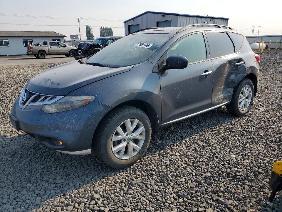 61989146 :رقم المزاد ، JN8AZ1MW0CW225927 vin ، 2012 Nissan Murano مزاد بيع