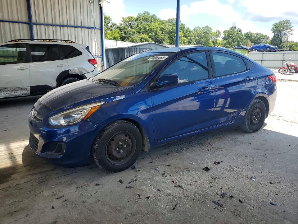 60309566 :رقم المزاد ، KMHCT4AE4GU065437 vin ، 2016 Hyundai Accent مزاد بيع