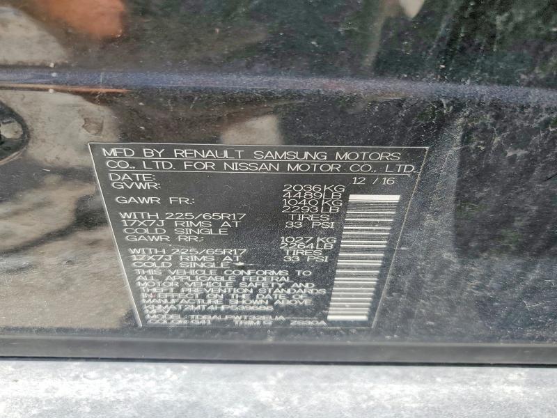 Продаж на аукціоні авто 2017 Nissan Rogue, vin: KNMAT2MT4HP539686, номер лоту: 59955616