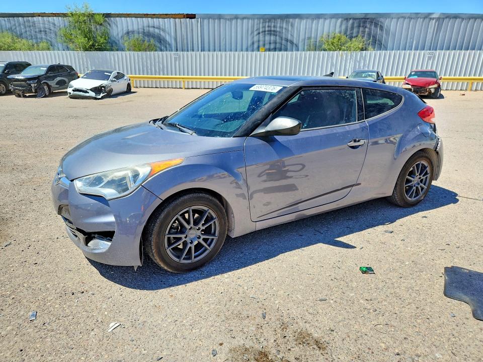 Auction sale of the 2016 Hyundai Veloster, vin: KMHTC6AD6GU260586, lot number: 59974376