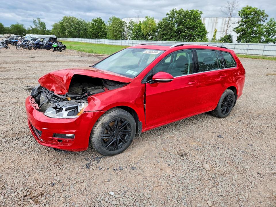 62498786 :رقم المزاد ، 3VWC17AUXHM500905 vin ، 2017 Volkswagen Golf Sportwagen مزاد بيع