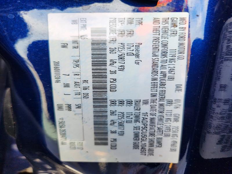2016 Ford C-max მანქანა იყიდება აუქციონზე, vin: 1FADP5CU5GL104507, აუქციონის ნომერი: 59779486