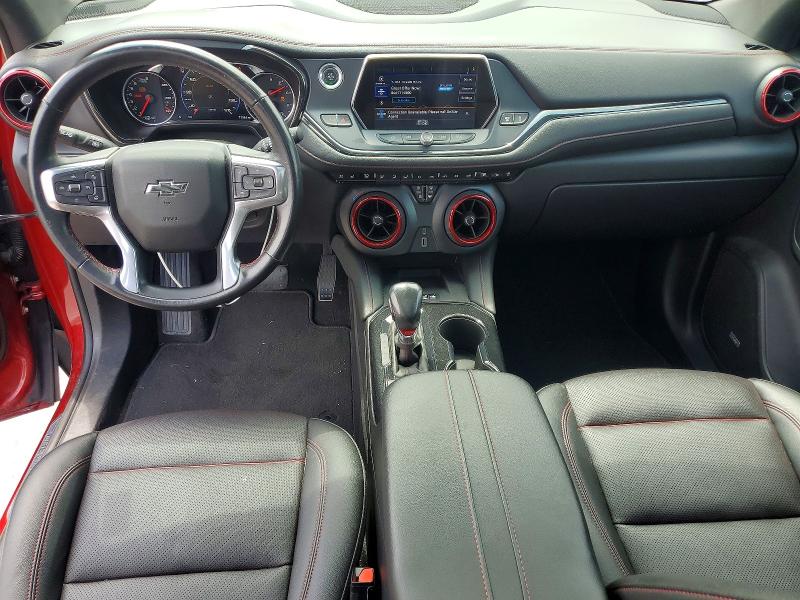 63334316 :رقم المزاد ، 3GNKBKRSXMS504807 vin ، 2021 Chevrolet Blazer مزاد بيع