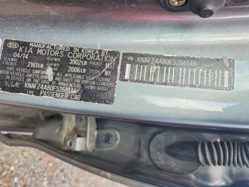 Продаж на аукціоні авто 2015 Kia Forte, vin: KNAFZ4A80F5268146, номер лоту: 59659956
