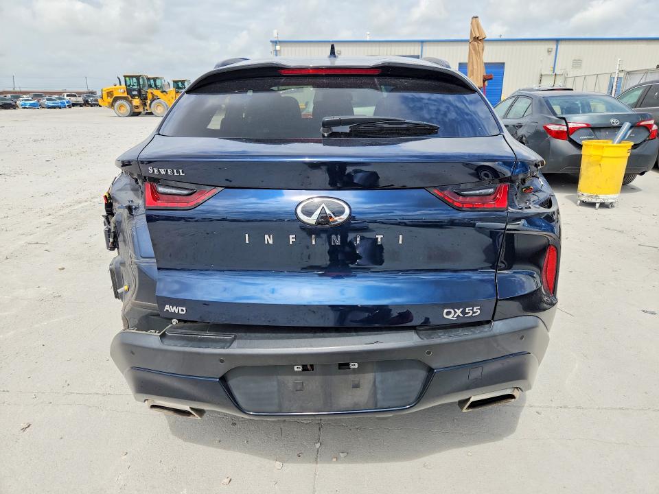 61615956 :رقم المزاد ، 3PCAJ5JR6PF115578 vin ، 2023 Infiniti Qx55 مزاد بيع