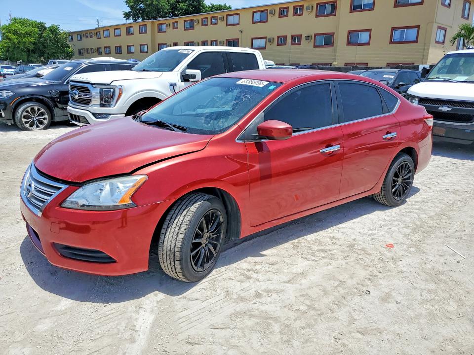 Aukcja sprzedaży 2014 Nissan Sentra, vin: 3N1AB7AP9EL698124, numer aukcji: 61386996