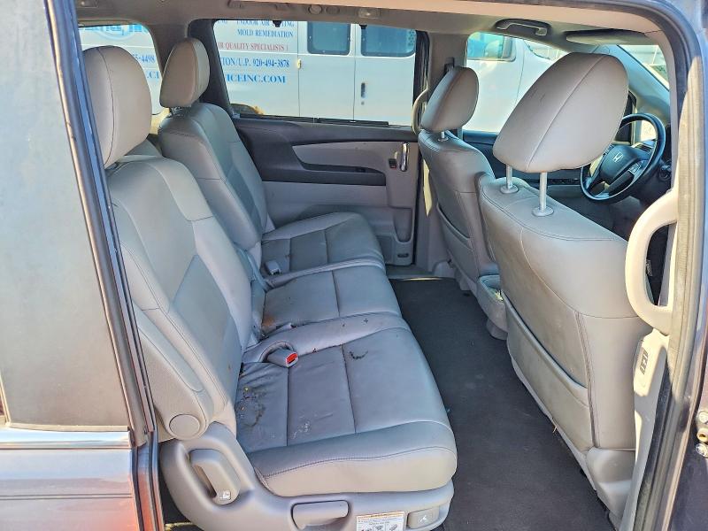 59853186 :رقم المزاد ، 5FNRL5H62EB075280 vin ، 2014 Honda Odyssey مزاد بيع