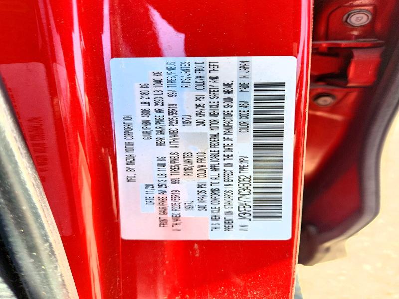 2021 Mazda Cx-5 მანქანა იყიდება აუქციონზე, vin: JM3KFBAY7M0345062, აუქციონის ნომერი: 60122266