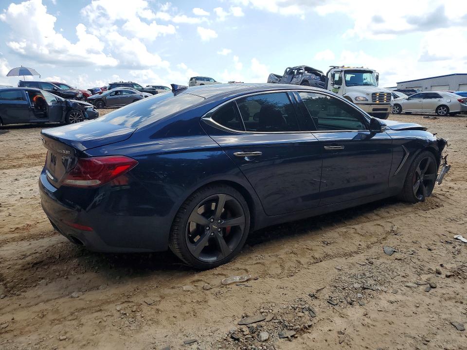 2020 Genesis G70 მანქანა იყიდება აუქციონზე, vin: KMTG34LE1LU051543, აუქციონის ნომერი: 60164186