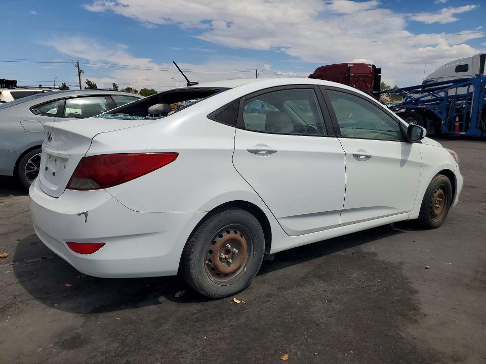 60805536 :رقم المزاد ، KMHCT4AE9HU200204 vin ، 2017 Hyundai Accent مزاد بيع
