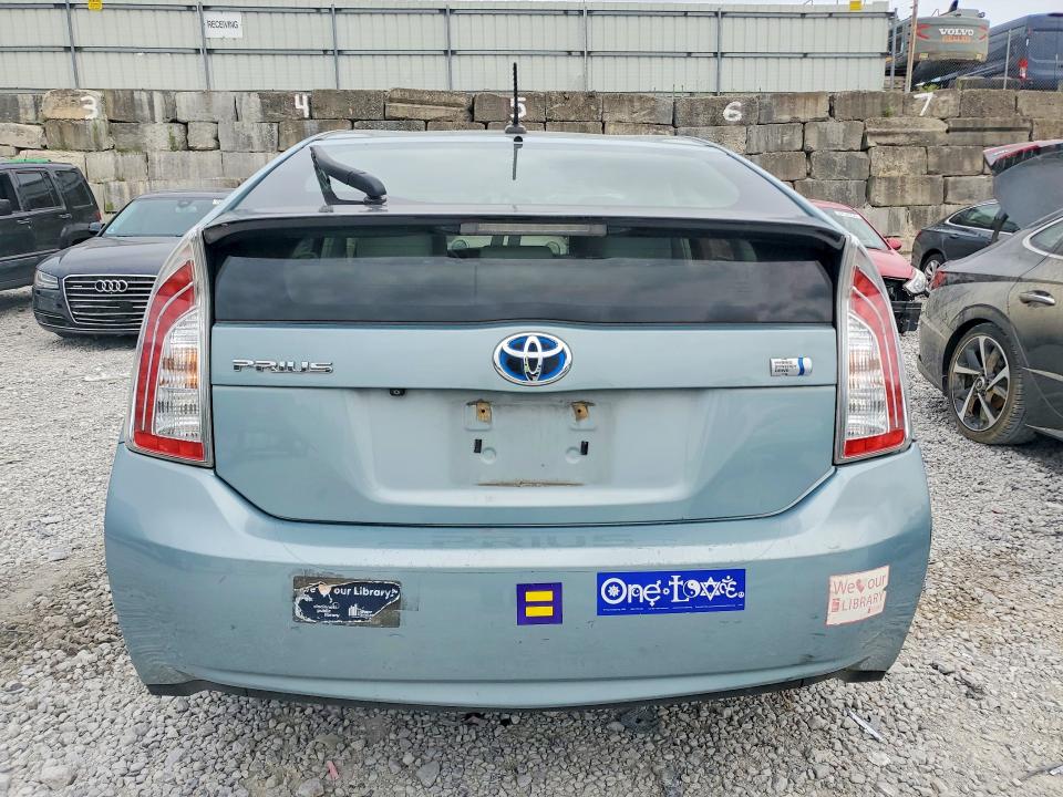 Продаж на аукціоні авто 2012 Toyota Prius, vin: JTDKN3DU5C1588856, номер лоту: 62635956