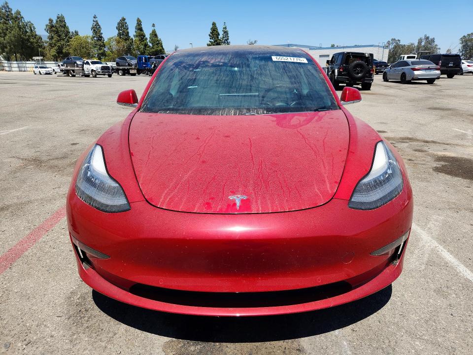 2020 Tesla Model 3 მანქანა იყიდება აუქციონზე, vin: 5YJ3E1EA4LF808086, აუქციონის ნომერი: 60521776