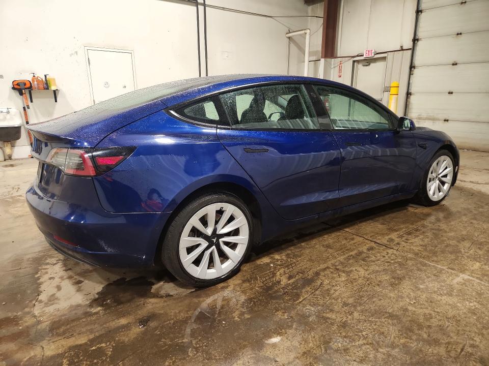 Aukcja sprzedaży 2022 Tesla Model 3, vin: 5YJ3E1EB3NF287650, numer aukcji: 60813006