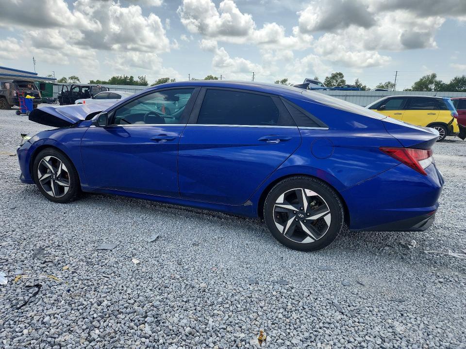 Продажа на аукционе авто 2021 Hyundai Elantra, vin: 5NPLP4AG6MH027143, номер лота: 61169346