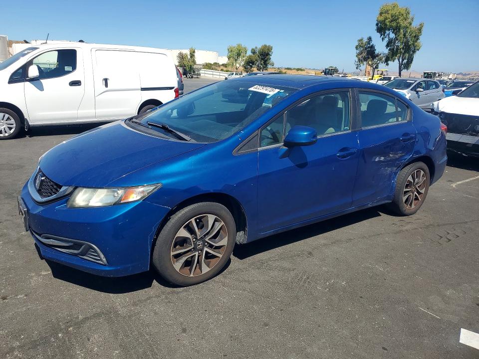 Продаж на аукціоні авто 2013 Honda Civic, vin: 19XFB2F80DE267889, номер лоту: 62291416