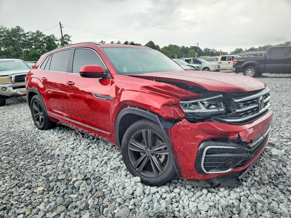 60795236 :رقم المزاد ، 1V2SE2CA9NC223247 vin ، 2022 Volkswagen Atlas Cross Sport مزاد بيع