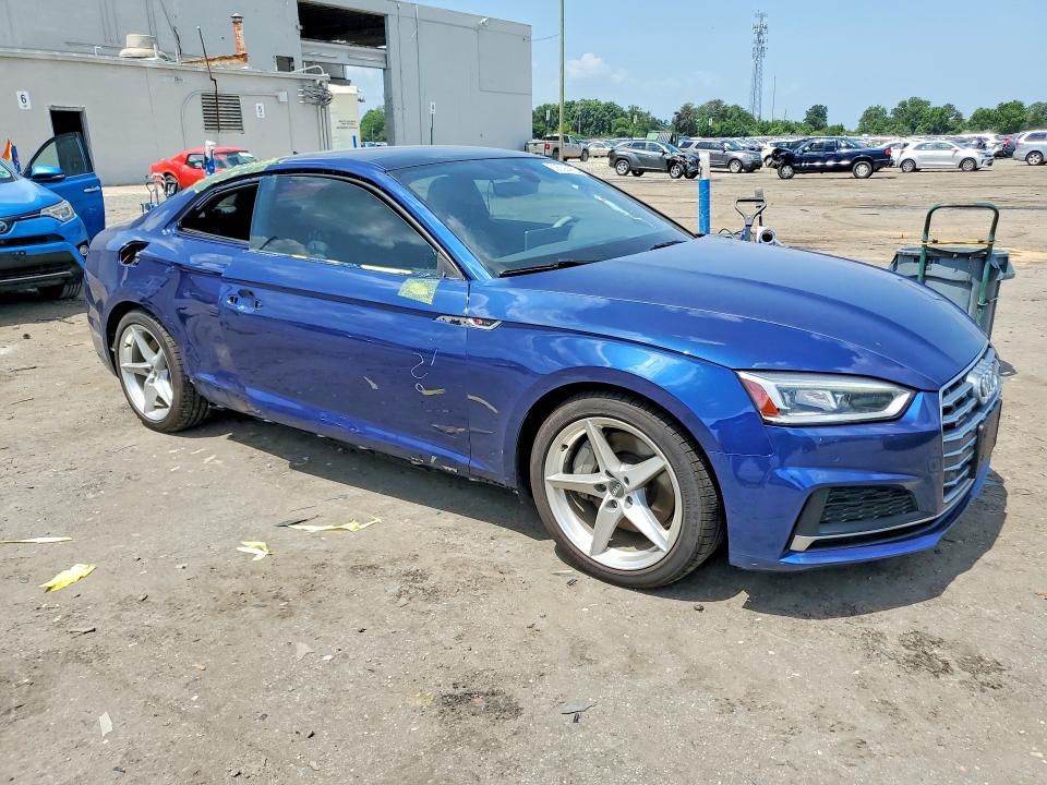 2018 Audi A5 მანქანა იყიდება აუქციონზე, vin: WAUTNAF55JA132316, აუქციონის ნომერი: 59338466