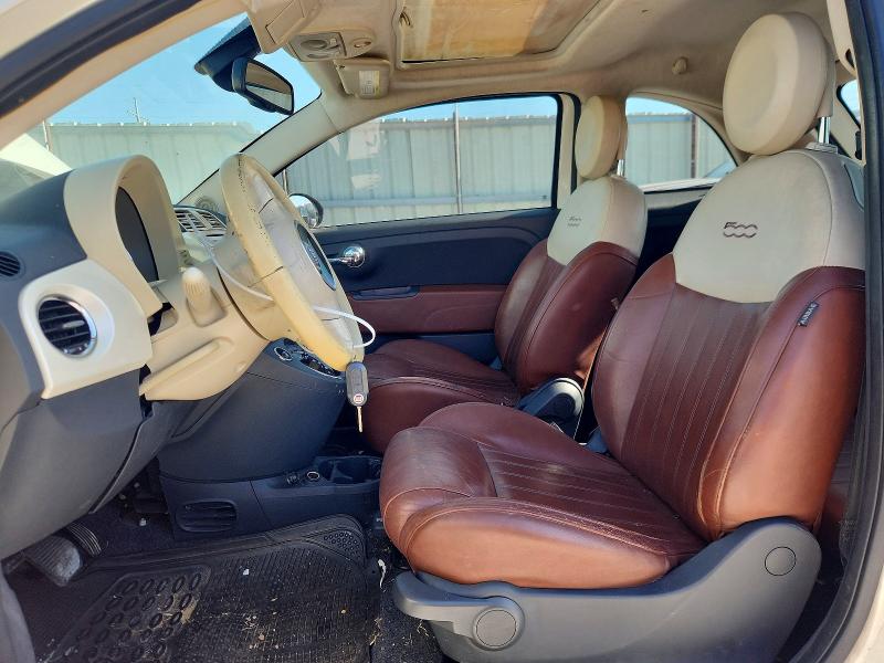 60192006 :رقم المزاد ، 3C3CFFCR6CT118641 vin ، 2012 Fiat 500 مزاد بيع