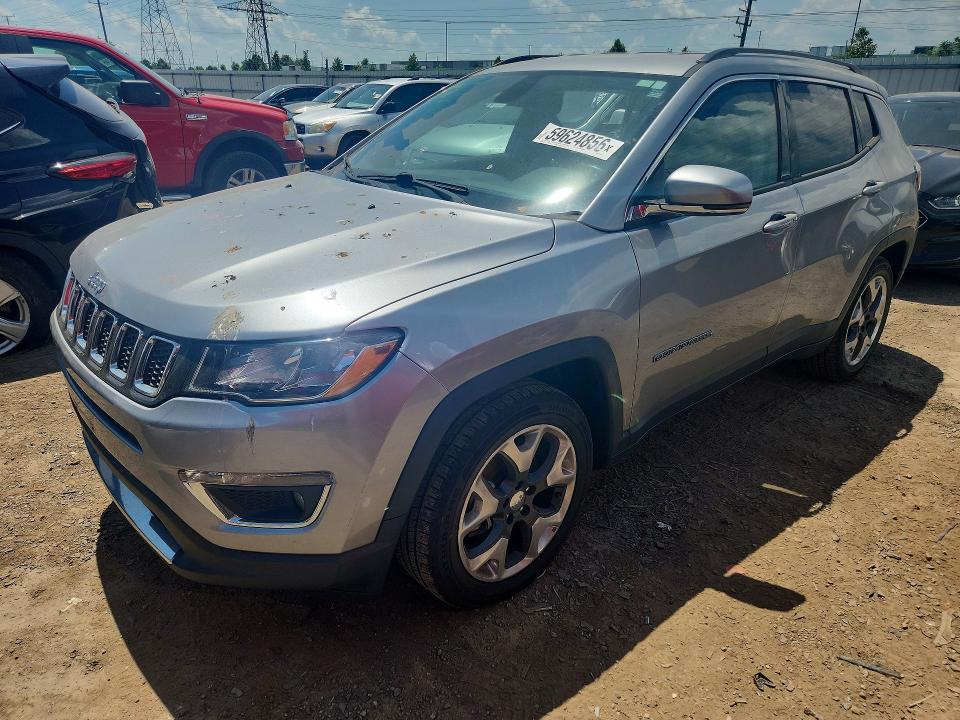 Продаж на аукціоні авто 2019 Jeep Compass, vin: 3C4NJCCB6KT675651, номер лоту: 59624856
