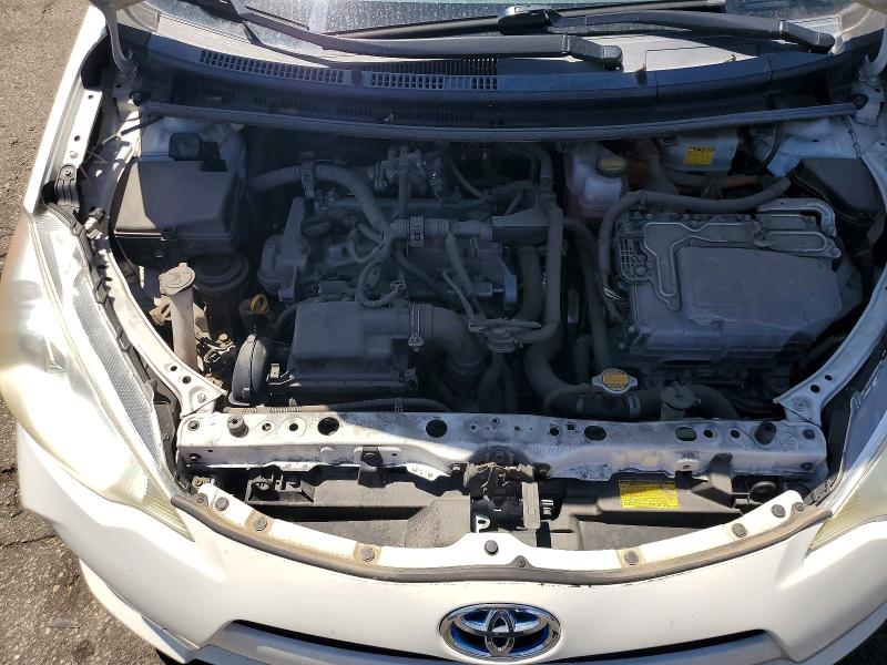 59664046 :رقم المزاد ، JTDKDTB30C1506075 vin ، 2012 Toyota Prius C مزاد بيع
