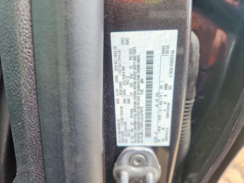 Продажа на аукционе авто 2020 Lincoln Corsair, vin: 5LMCJ1D97LUL07972, номер лота: 62146706