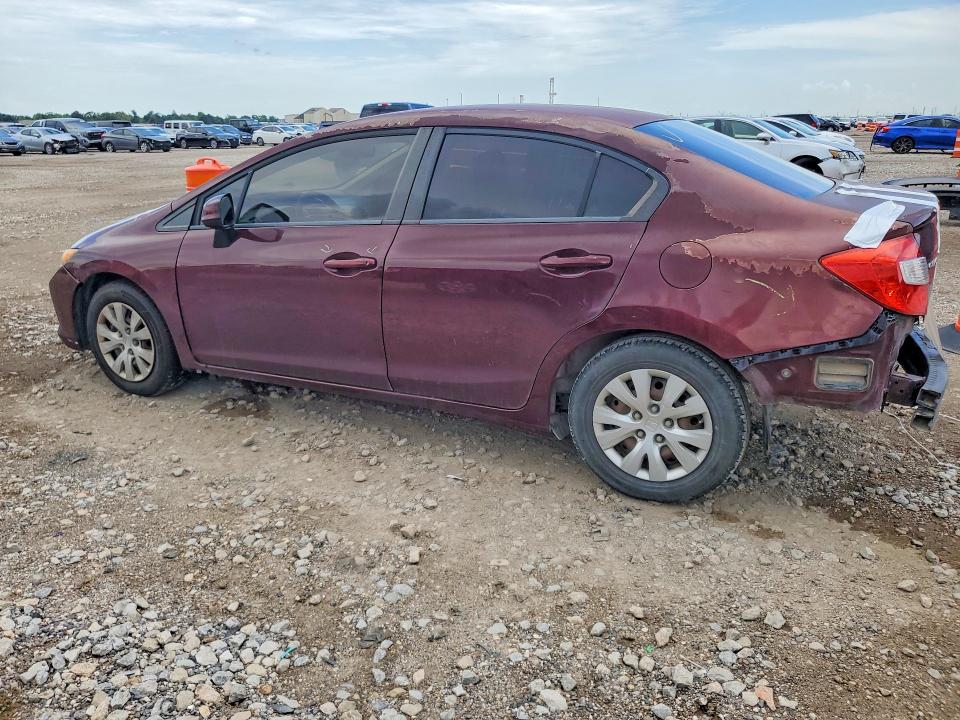Продажа на аукционе авто 2012 Honda Civic, vin: 2HGFB2F5XCH582998, номер лота: 60498306