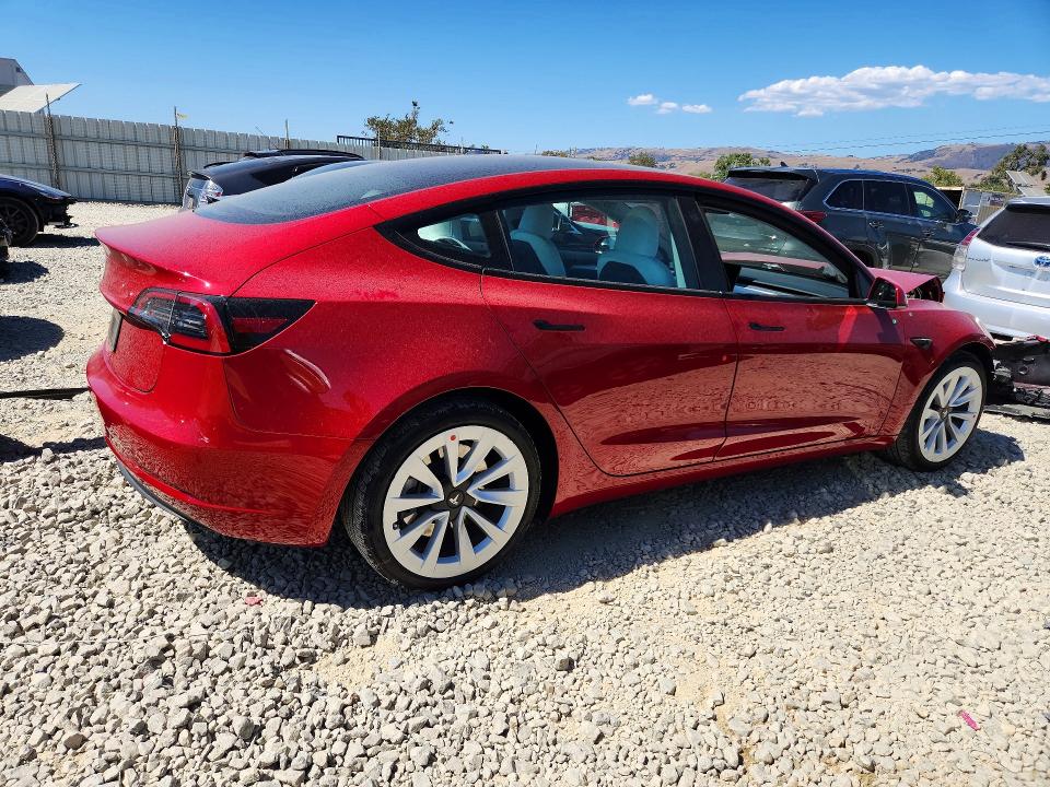 2023 Tesla Model 3 მანქანა იყიდება აუქციონზე, vin: 5YJ3E1EA4PF621064, აუქციონის ნომერი: 60884626