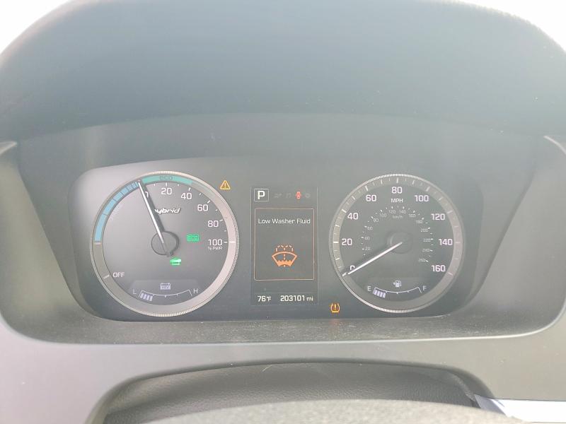 61691486 :رقم المزاد ، KMHE34L14HA050572 vin ، 2017 Hyundai Sonata Hybrid مزاد بيع