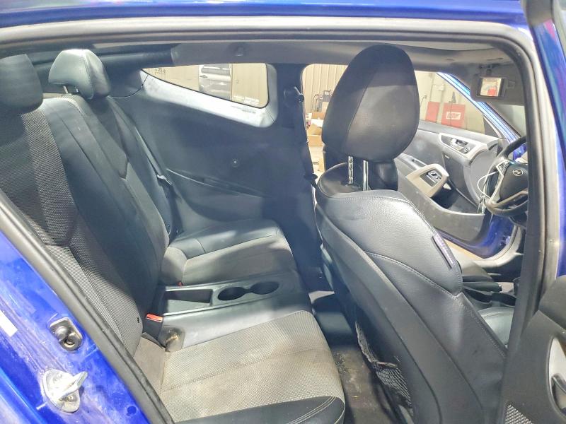 2013 Hyundai Veloster მანქანა იყიდება აუქციონზე, vin: KMHTC6AD4DU169876, აუქციონის ნომერი: 60376676