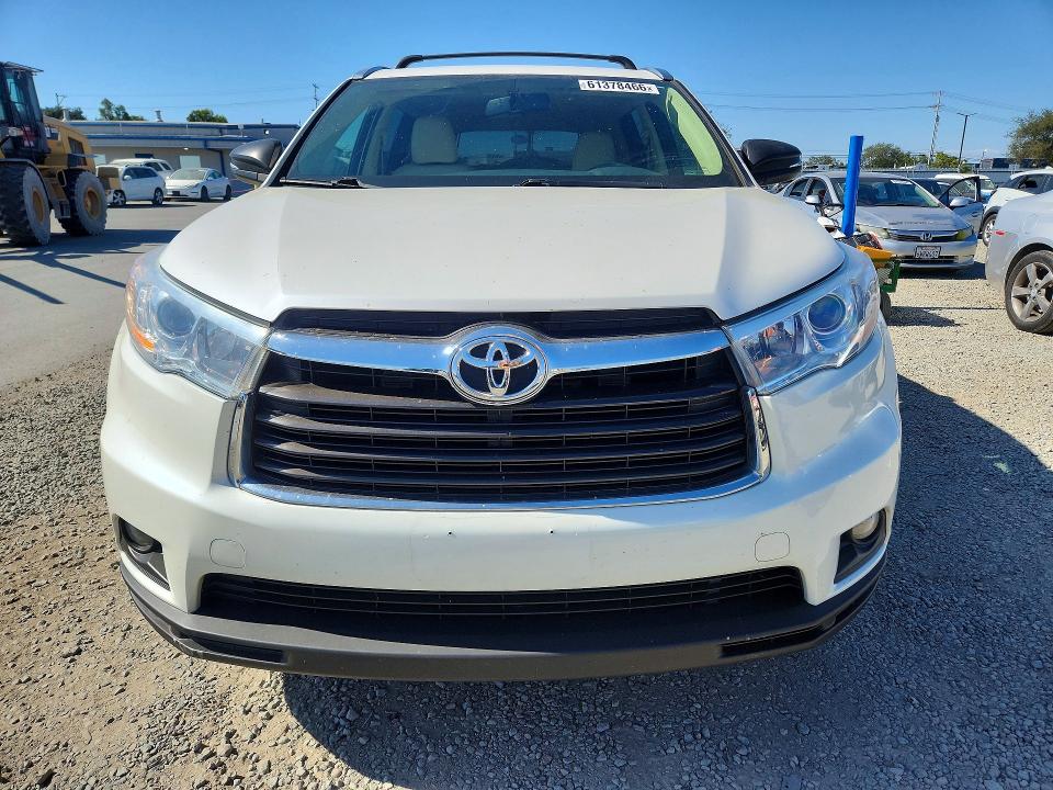 61378466 :رقم المزاد ، 5TDKKRFH8ES029092 vin ، 2014 Toyota Highlander مزاد بيع