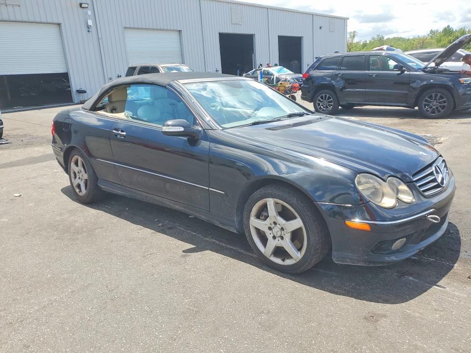 2005 Mercedes-benz Clk მანქანა იყიდება აუქციონზე, vin: WDBTK75G85T052843, აუქციონის ნომერი: 60896786