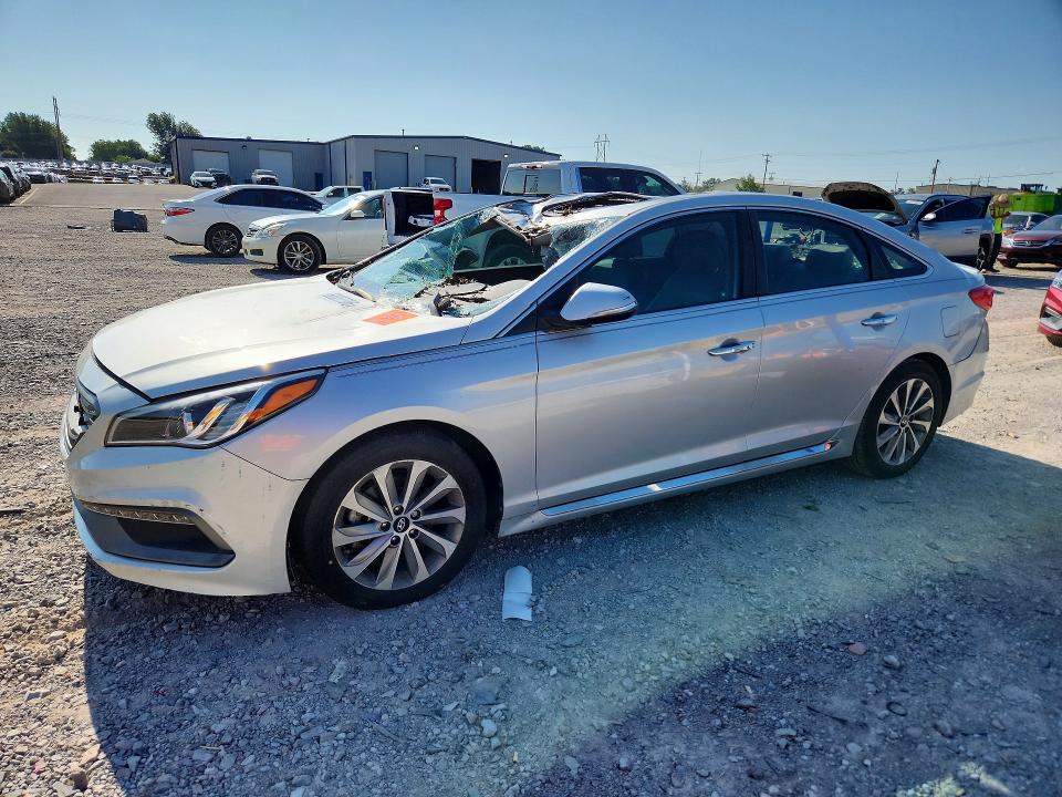 60307706 :رقم المزاد ، 5NPE34AF6HH440648 vin ، 2017 Hyundai Sonata مزاد بيع