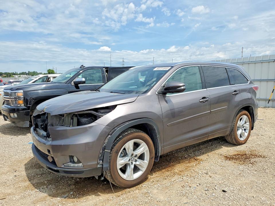 Aukcja sprzedaży 2016 Toyota Highlander, vin: 5TDDKRFH4GS248529, numer aukcji: 60231846