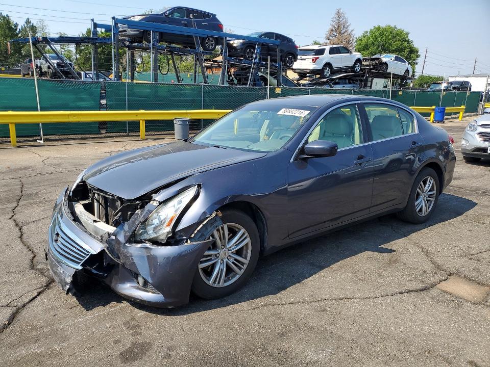 2012 Infiniti G25 Sedan მანქანა იყიდება აუქციონზე, vin: JN1DV6AR3CM730293, აუქციონის ნომერი: 59882316