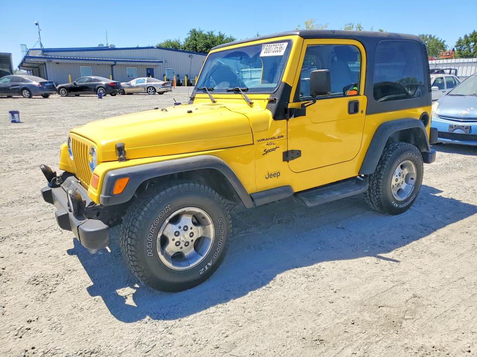 Продажа на аукционе авто 2001 Jeep Wrangler / Tj, vin: 1J4FA49S51P315902, номер лота: 60073536