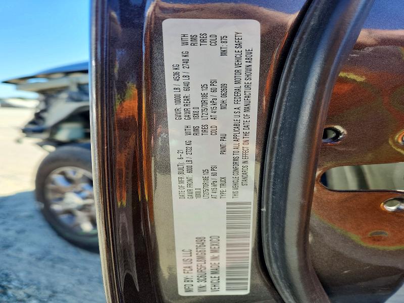 Продажа на аукционе авто 2021 Ram 2500, vin: 3C6UR5FL8MG676498, номер лота: 62512986
