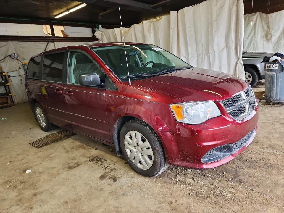 62672476 :رقم المزاد ، 2C4RDGBG1GR398589 vin ، 2016 Dodge Grand Caravan مزاد بيع