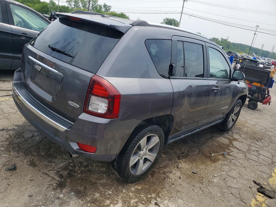 2017 Jeep Compass მანქანა იყიდება აუქციონზე, vin: 1C4NJCEB8HD185532, აუქციონის ნომერი: 61809216