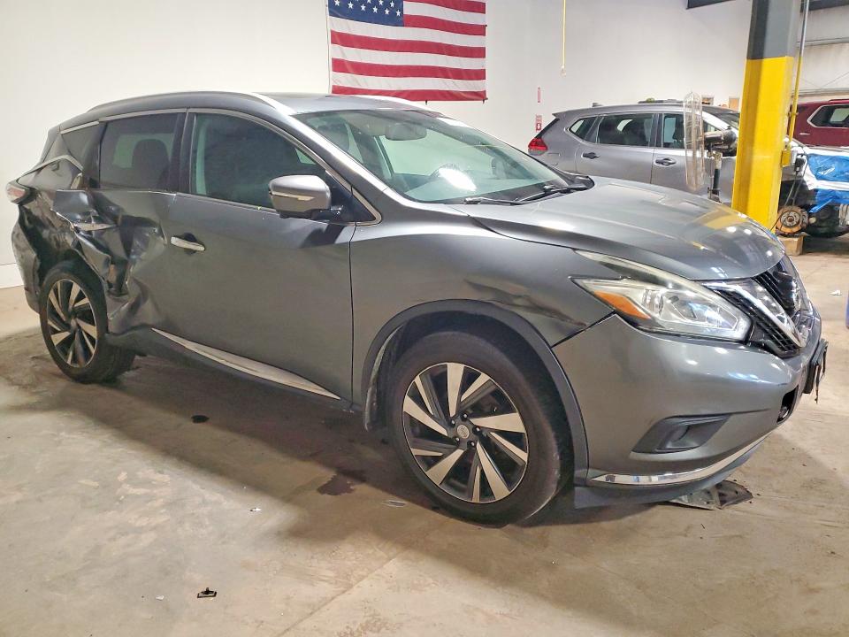 2015 Nissan Murano მანქანა იყიდება აუქციონზე, vin: 5N1AZ2MH0FN206013, აუქციონის ნომერი: 59799376