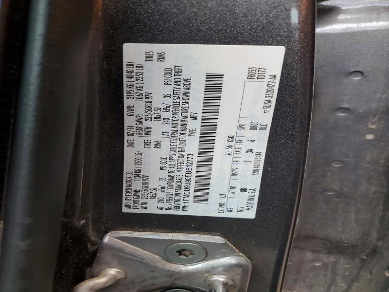 Продажа на аукционе авто 2014 Ford Escape, vin: 1FMCU9J90EUE12773, номер лота: 62825086