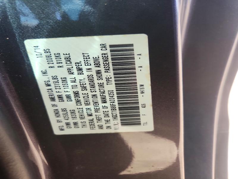 Продажа на аукционе авто 2015 Honda Accord, vin: 1HGCT1B86FA004250, номер лота: 61700256