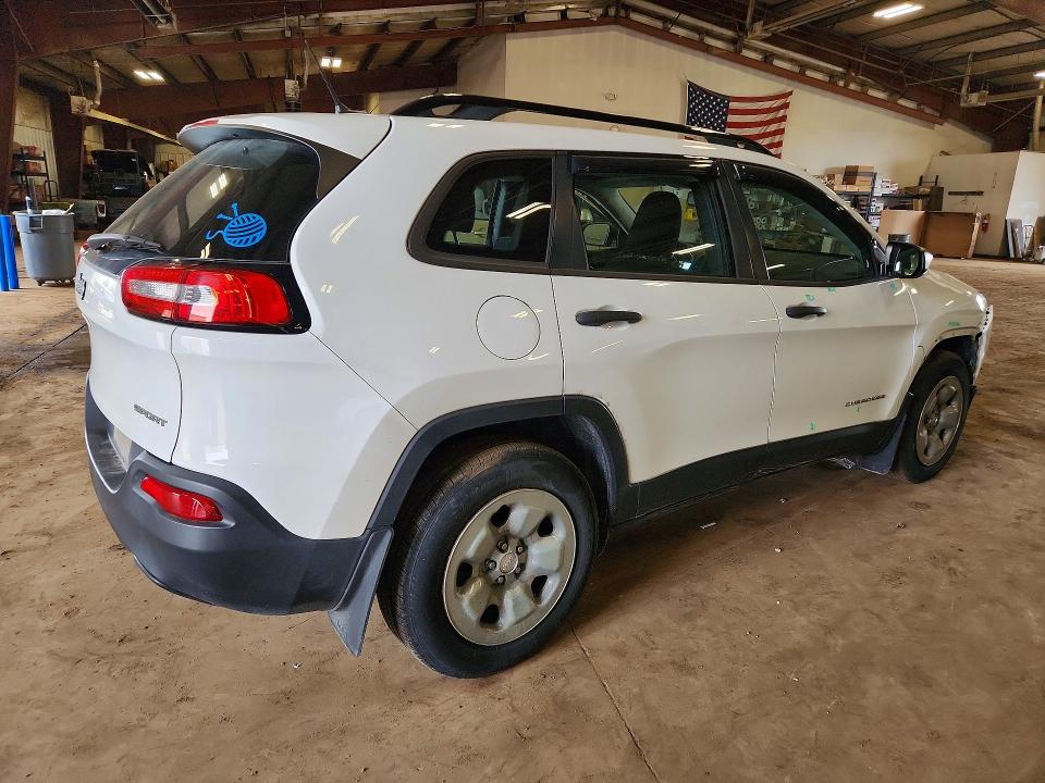 60443836 :رقم المزاد ، 1C4PJMABXFW763040 vin ، 2015 Jeep Cherokee مزاد بيع