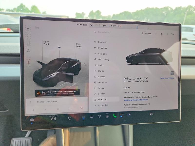 61666886 :رقم المزاد ، 7SAYGDEE5TA705912 vin ، 2026 Tesla Model Y مزاد بيع